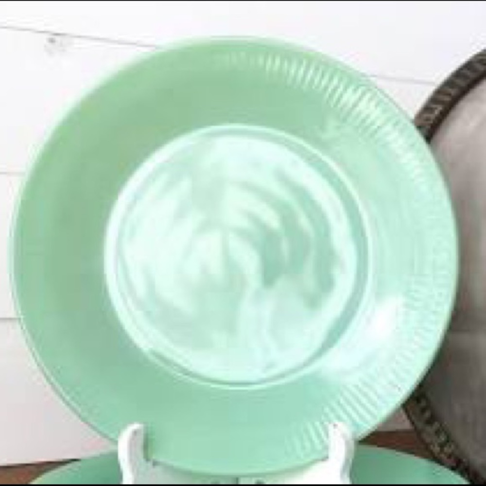 Fire King Jadeite Jane Ray Dinner Plate (1)
